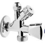FERRO kombinált sarokszelep 1/2"×1/2"×3/4" Korlátozott ajánlat