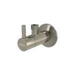 ALCA sarokszelep szűrővel 1/2"×3/8", NICKEL-szálcsiszolt matt Kedvezmény