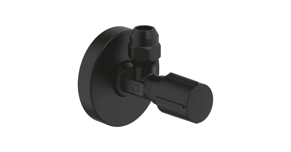 GROHE sarokszelep, 3/8", phantom black Gyors szállítás