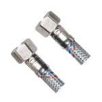 Legjobb ár AQUALINE flexibilis bekötőcső, BB 1/2"×1/2", 40 cm