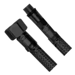Azonnali szállítás AQUALINE flexibilis bekötőcső, M10×3/8", 60 cm, fekete