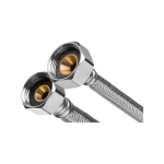 INVENA acélborítású flexibilis bekötőcső 1/2"×3/4" BB 30 cm Ne maradj le
