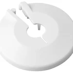 BONOMINI takaró rozetta radiátor csőhöz, átm. 16 mm, ABS/fehér Azonnal elérhető