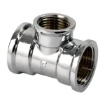 Réz szűkítő T-idom 3/4"-1/2" krómozott Exkluzív ajánlat