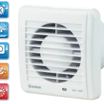 BLAUBERG Aero 100 SH ventilátor, húzózsinóros, időzítős, páraérzékelős Biztonságos fizetés