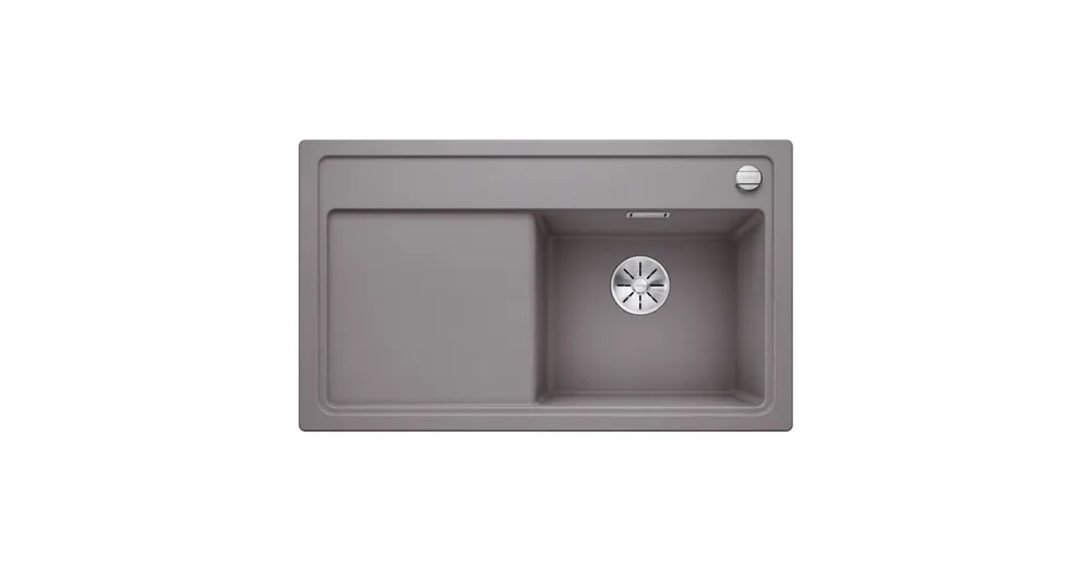 Vedd meg most Blanco Zenar 45S Alumetál 860x510/190mm 1med+csep. Silgránit mosogató jobbos fa tartozék exc. 523749
