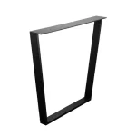 Legkelendőbb Asztalláb Fordított Trapéz 710x780mm Fekete Strong