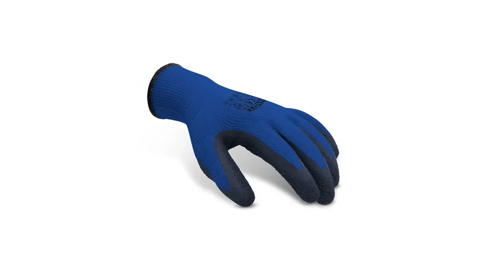 Poliészter kesztyű latex bevonattal XL-méret 12 pár / csomag Vedd meg most