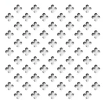 Legnépszerűbb Perforált lemez Laccato-Hdf Fiore perforációval Krono 101 Fehér 1400x510x3mm
