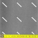 Perforált lemez Fekete MDF5 ASTE 50 perforációval 1218x608x5mm Kedvezmény