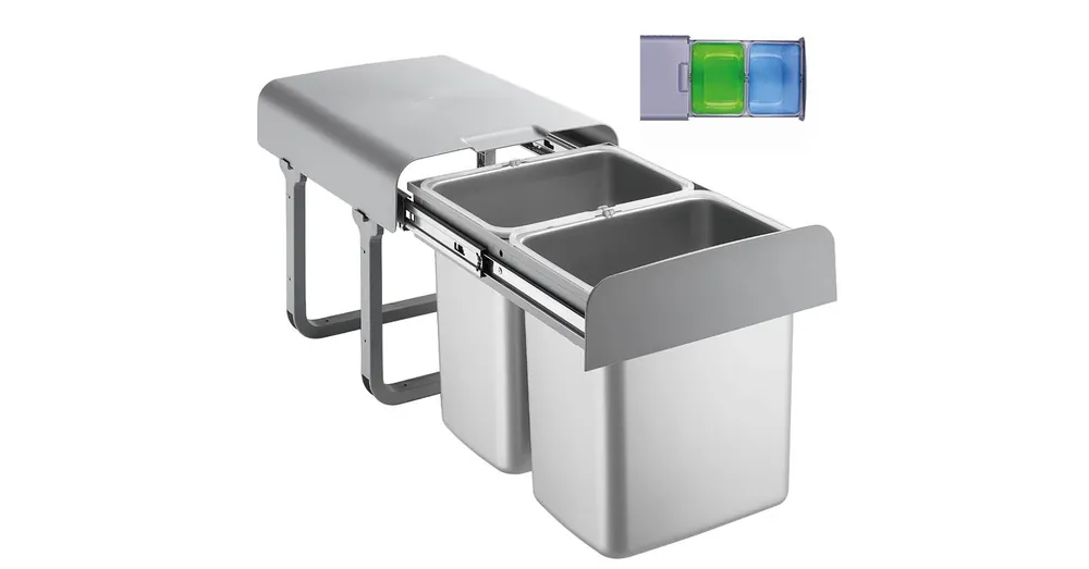 EKOTECH - Beépíthető hulladékgyűjtő EKKO 40 - 2x16 liter Olcsó