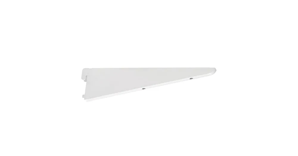 Metall fali konzol 2 soros tartókar 32cm Fehér Legnépszerűbb