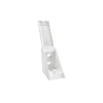 Polcrögzítő műanyag 30x30mm Fehér Népszerű