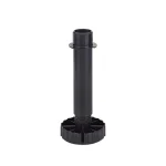 Exkluzív ajánlat Szekrényláb HETTICH 70151 Korrekt láb 80mm fekete