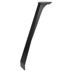 Gyors kiszállítás Asztalláb MILADESIGN Ferde Fekete ET N72110 710mm 2db/grn