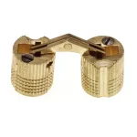 Szezonális akció Bútorpánt dugópánt CI01-12x27mm Sárga réz