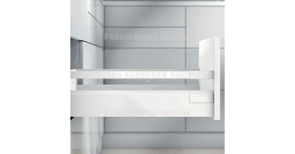 Blum Fiókrendszer TANDEMBOX ANTARO Szett B-500-1-Korlát Fehér Végkiárusítás