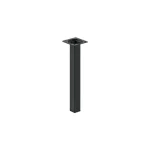 Korlátozott ajánlat Bútorláb 25x25x250mm Fekete acél
