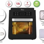 Újdonság ARDES 1KP12000 12 literes Air Fryer forrólevegős sütő, olajsütő