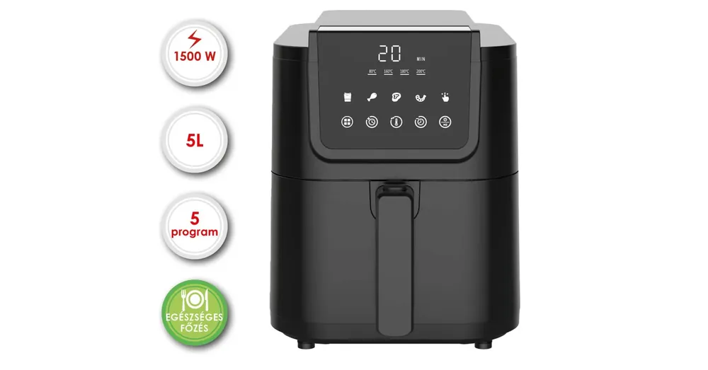 ARDES ARFRYA10L 5 literes Air Fryer forrólevegős sütő Szezonális akció