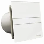 Outlet Cata E-100GT ventilátor üveg előlappal, utószellőztető funkcióval, fehér