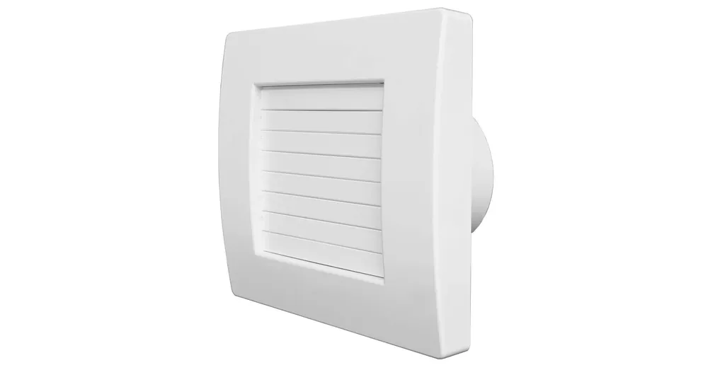 Újdonság Aerauliqa QA-120T BB ventilátor automata előlapzárással, utószellőztető funkcióval