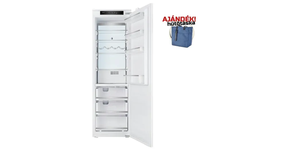 Szuper ajánlat NODOR - Beépíthető hűtőszekrény NorFrost TNF-177 BI SL + Ajándék Hűtőtáska