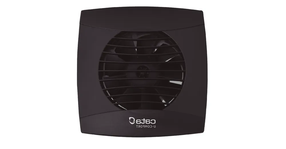 Cata UC-10 STD fekete ventilátor, pillangószeleppel Vásárlói kedvenc