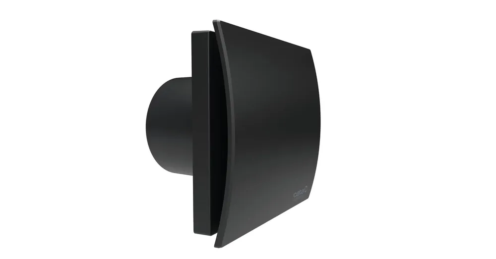 Szuper ajánlat Cata UC-10 Silentis Hygro fekete ventilátor utószellőztető és páraérzékelő funkcióval, fordulatszám állítási lehetőséggel, dekoratív előlappal, pillangószeleppel