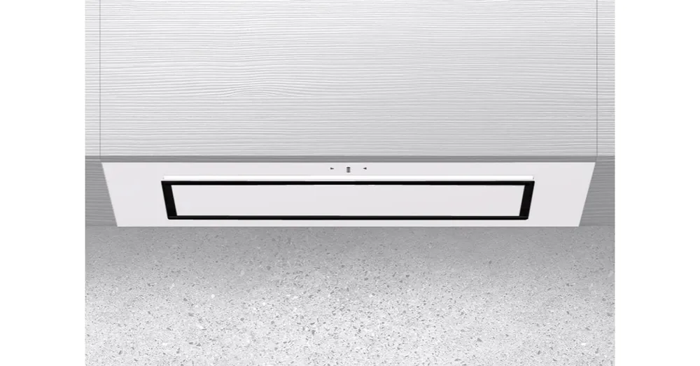 Ciarko Design AURA 74 cm fehér üveg beépíthető páraelszívó Rendeld meg most