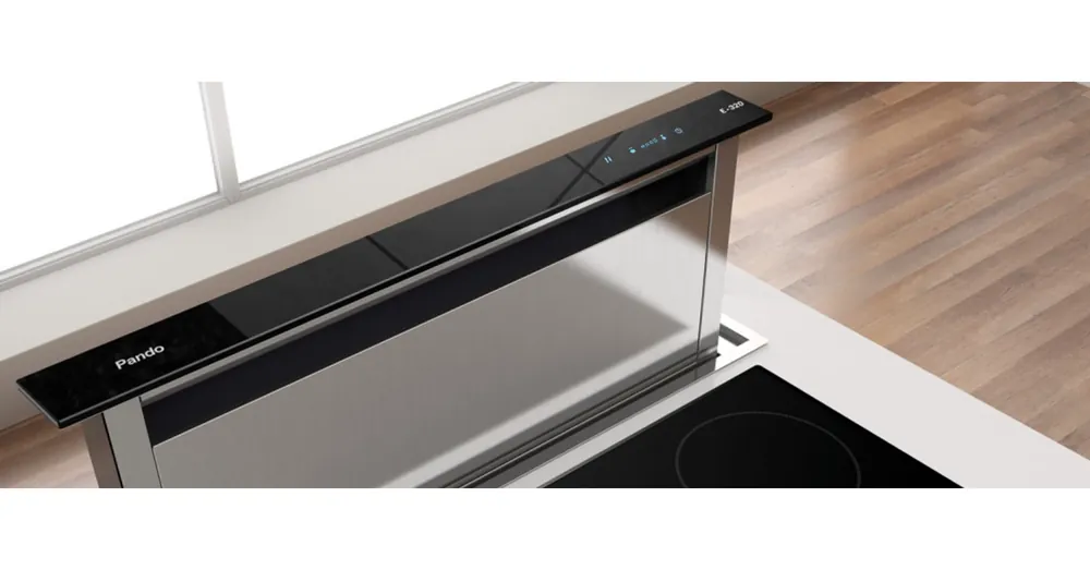 Pando E-320/120 inox/fekete beépíthető páraelszívó Akciós ár