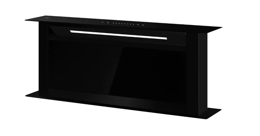 Kluge pultból kiemelkedő fekete páraelszívó, 90cm Outlet