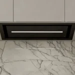 Ciarko Design UNO 74 Fekete beépíthető páraelszívó Gyors kiszállítás