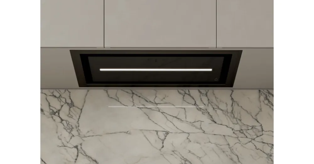 Ciarko Design UNO 74 Fekete beépíthető páraelszívó Gyors kiszállítás
