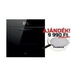 ELICA - Beépíthető sütő VIRTUS MULTI 60 TFT PYRO BL + Ajándék Pizzaszett Bestseller