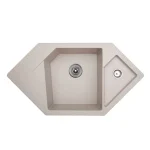 Kiárusítás Diamond XGranit Bézs mosogató 960x510/200/45mm 190593