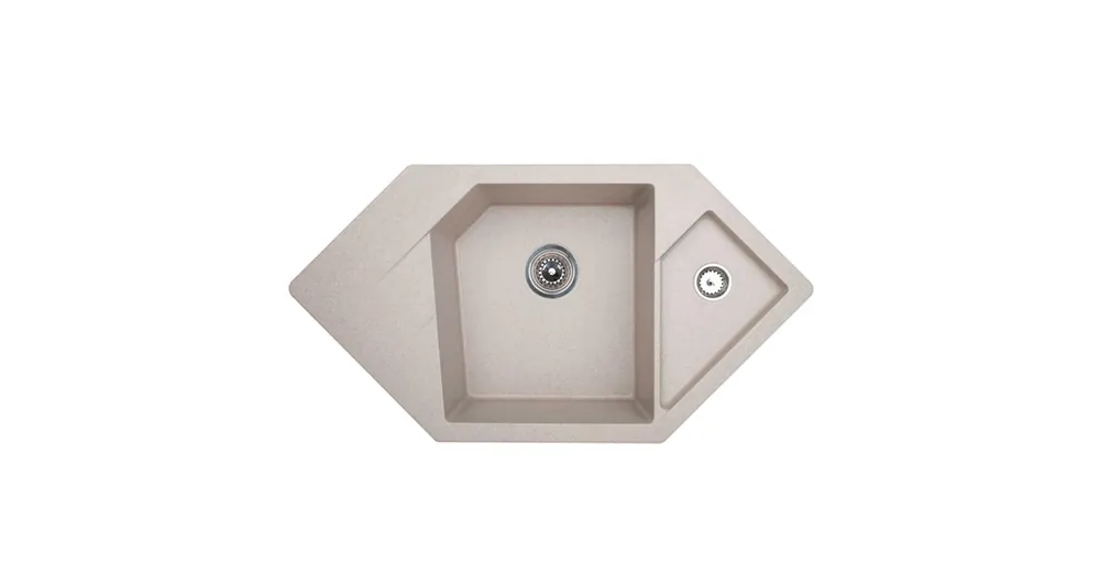 Kiárusítás Diamond XGranit Bézs mosogató 960x510/200/45mm 190593