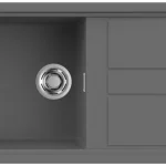 Vásárlói kedvenc ELLECI - Mosogatótálca Best 480 K99 Dark Grey