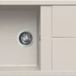ELLECI - Mosogatótálca Unico 300 Granitek G39 Bianco soft Kedvezményes ár