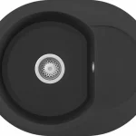 ELLECI - Mosogatótálca Easy ROUND 600 G40 Nero Árengedmény