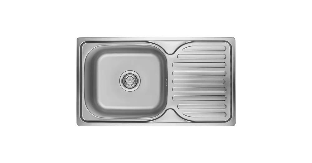 Exkluzív ajánlat Laveo ORION egymedence csepptálcás inox mosogató szifonnal K.