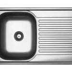 Laveo FARO egymedence csepptálcás inox mosogató szifonnal K. Azonnal elérhető