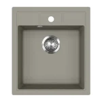 Olcsó EVIDO Easy 45 gránit mosogató, 515 x 460 mm, platina