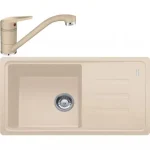 Outlet FRANKE SZETT MALTA BSG 611-78 S avena mosogató + NOVARA PLUS avena álló