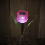 LED-es szolár tulipánlámpa Biztonságos fizetés