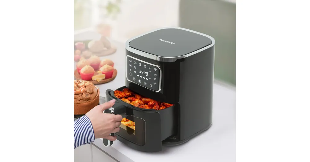 Olaj nélküli fritőz - 220-240 V - 1450W - 5 L - érintőgombos Akciós ár