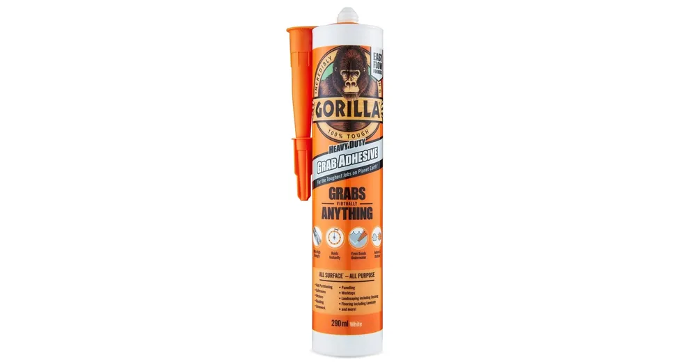 Vedd meg most Gorilla HEAVY DUTY GRAB Extra Erős Építési Ragasztó - 290ml