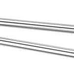 Alacsony ár Sapho, Aqualine Rumba mozgatható dupla törölközőtartó, 450mm, króm
