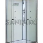 Expressz kézbesítés Zuhanykabin, Sanimix, 22.8708 Szögletes, hidromasszázs, 100x80 cm