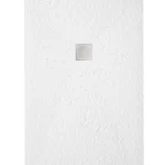 Zenon, Smart SL Nieve 80x100 cm fehér műmárvány zuhanytálca szifonnal és inox lefolyófedővel 8445583197761 Alacsony ár